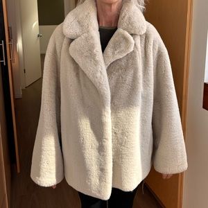 Stand Studio new without tags faux fur coat